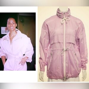 💜sold💜 anorak Isabel Marant Étoile Paris Lavender rain windbreaker jacket 36 4